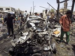 Tr�i�t� po v�buchu bomby v bagd�dsk� �tvrti Sadr