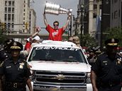 Hokejist� Detroitu slav� v ulic�ch m�sta, Nicklas Lidstrom 