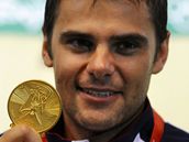 David Kostelecký se zlatou medailí David Kostelecký se zlatou medailí