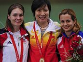 Zleva: Emmons, Tu Li, Cruzová