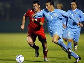 San Marino - �esko: Simone Bacciocchi (vpravo) a Martin Fenin