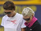 Blanka Vla�i�ov� a Ariane Friedrichov�