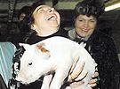 Ani sel�tko v n�ru�� neuvedlo Livii Klausovou do rozpak�.