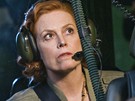 Here�ka Sigourney Weaverová p�i natá�ení sci-fi Avatar