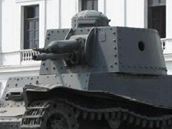 Tank �eskoslovensk� v�roby LTP 38 v Peru