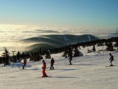 Rokytnice nad Jizerou, �erven� sjezdovka