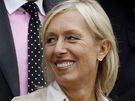 Martina Navr�tilov� ve Wimbledonu 2010