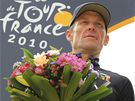 Lance Armstrong v c�li Tour de France 2010.