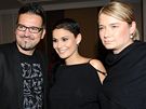 Vla�ka Erbov� s tv�rci kalend��e k projektu Rakovina v�c ve�ejn�
