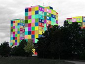 Návrhy na novou podobu sídliště podél jablonecké přehrady.