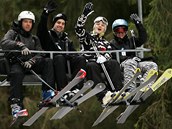 Ve skiareálu na Bublavě byl o víkendu slavnostně spuštěn provoz na nové... Ve skiareálu na Bublavě byl o víkendu slavnostně spuštěn provoz na nové...