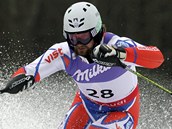 Český lyžař Filip Trejbal ve slalomu na mistrovství světa Český lyžař Filip Trejbal ve slalomu na mistrovství světa