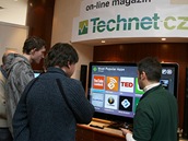 ��st expozice Technet.cz na lo�sk�m High End Praha