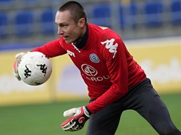 Miroslav Filipko, brankář Slovácka Miroslav Filipko, brankář Slovácka