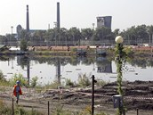 Areál ostravské chemičky se postupně revitalizuje. Areál ostravské chemičky se postupně revitalizuje.