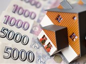Pr�m�rn� v��e poskytnut� hypot�ky dosahuje 1,66 milionu korun. Ilustra�n� sn�mek