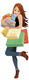 Shopping girl