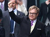 Elton John na královské svatbě (29. 4. 2011)