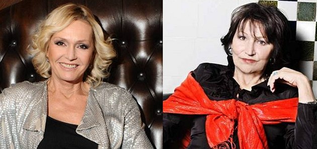 Helena Vondráčková a Marta Kubišová Helena Vondráčková a Marta Kubišová
