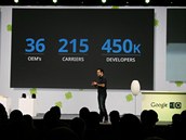 Statistiky: 35 OEM distributor�, 215 operátor�, 450 tisíc vývojá��