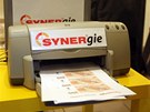 Jedna z pou�it�ch rekvizit performance um�leck� skupiny Guma Guar, kter� v Liberci tvrd� kritizovala vliv stavebn� firmy Syner.