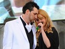 Domenico Martucci a Iveta Barto�ov� na Festivalu �esko-italsk�ho p��telstv�
