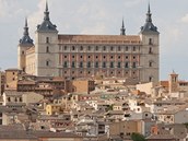 Město Toledo ve španělské Kastilii.