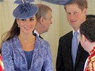 Vévodkyn� z Cambridge m�la na m�i p�i p�íle�itosti 90. narozenin prince Philipa...
