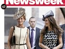 Fotomont� princezny Diany a man�elky jej�ho syna, prince Williama Catherine,