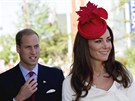 William a Kate, kter� zvolila stejn� �aty jako p�i z�snub�ch.