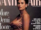 T�hotn� Demi Moore na ob�lce �asopisu Vanity Fair (srpen 1991)