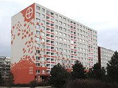 Vítěz internetového hlasování o panelákovou "Miss Sympatie" - bytový dům