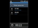 Recenze Samsung Gio displej