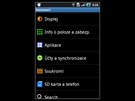 Recenze Samsung Gio displej