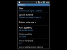 Recenze Samsung Gio displej