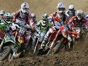 P��t� v�kend se maj� ve Sv�tci konat motokrosov� z�vody. Starostka chce nechat m��it hluk. (Ilustra�n� sn�mek)