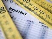 O pr�zdnin�ch byl z�jem o hypot�ky men��, sazby z�st�vaj� tak�ka stejn�. Ilustra�n� sn�mek