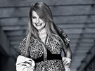 Iveta Barto�ov� p�zovala na�� fotografce je�t� v dob�, kdy byla ��astn� se sv�m