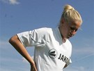 Trutnovsk� basketbalistky na soust�ed�n� v De�tn�m v Orlick�ch hor�ch: finsk�