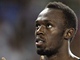 TENTOKRÁT NESMÍM SELHAT. Usain Bolt se soustředí před startem dvoustovky,