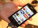 Prototyp MP3 p�ehráva�e / tabletu Sony. Doká�e p�ehrát jak obsah ulo�ený v