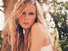 Simona Krainov� na ob�lce kalend��e Stock v roce 2003