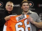 68 V ORANŽOVÉM. Jaromír Jágr zapózoval s generálním manažerem Philadelphie 68 V ORANŽOVÉM. Jaromír Jágr zapózoval s generálním manažerem Philadelphie