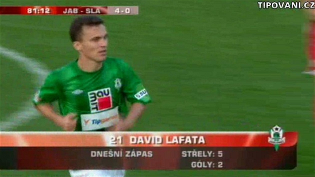 Fotbalová liga,6.kolo Jablonec-Slavia 4:0