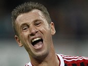 JOH�. Antonio Cassano k�i�� v utk�n� s Cesenou. 