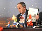Jan Kraus s trpasl�ky V�clava Houfka