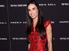Demi Moore na premi��e filmu Margin Call (17. ��jen 2011, New York)