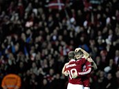 MŮŽOU SE RADOVAT. Dánsko slaví, na úkor Portugalska proklouzli na Euro 2012.