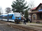 Prvn� nov� vlak Stadler RS1 Libereck�ho kraje. Zb�vaj�c�ch 15 motor�k� dod�...