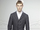 Trendy pánská móda: šedé obleky (Yves Saint Laurent)